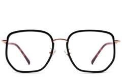 BS1913-0230_Black_Geometric_Metal_Glasses_front