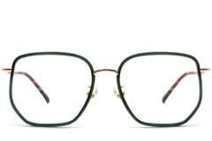 BS1913-0231_Green_Geometric_Metal_Glasses_front