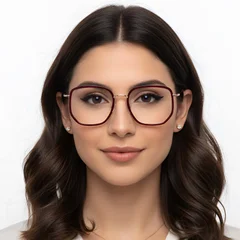 BS1913-0232_Red_Geometric_Metal_Glasses_model