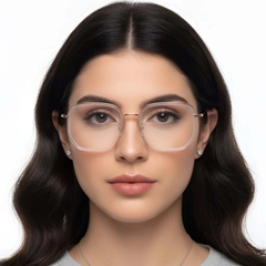 BS1913-0233_Pink_Geometric_Metal_Glasses_model