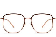 BS1913-0236_Brown_Geometric_Metal_Glasses_front