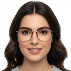 BS1913-0236_Brown_Geometric_Metal_Glasses_model
