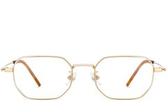 BS1913-0237_Golden_Geometric_Titanium_Glasses_front