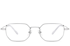 BS1913-0239_Silver_Geometric_Titanium_Glasses_front