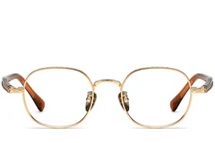 BS1913-0243_Golden_Oval_Titanium_Glasses_front