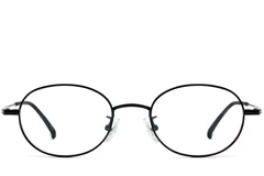 BS1913-0248_Black_Oval_Titanium_Glasses_front