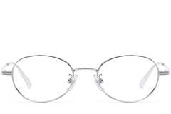 BS1913-0249_Silver_Oval_Titanium_Glasses_front