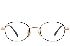BS1913-0253_Black_Oval_Titanium_Glasses_front