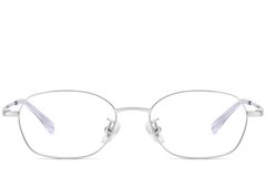 BS1913-0255_Silver_Geometric_Titanium_Glasses_front