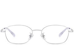 BS1913-0255_Silver_Geometric_Titanium_Glasses_front