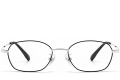 BS1913-0256_Black_Geometric_Titanium_Glasses_front