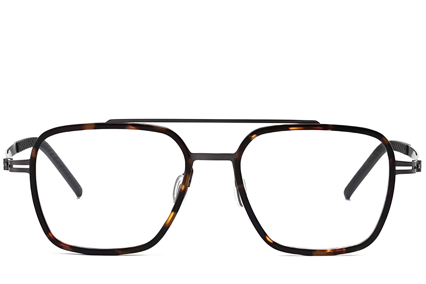 BS1913-0258_Tortoiseshell_Aviator_Titanium_Glasses_front