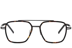 BS1913-0258_Tortoiseshell_Aviator_Titanium_Glasses_front