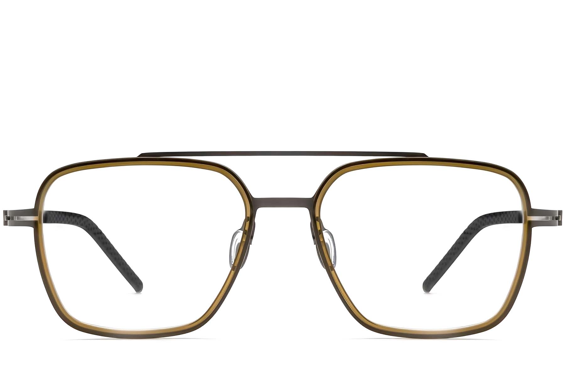 BS1913-0261_Green_Aviator_Titanium_Glasses_front