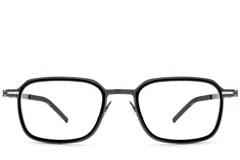BS1913-0267_Black_Rectangular_Titanium_Glasses_front