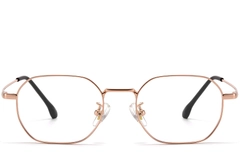 BS1913-0279_Pink_Geometric_Titanium_Glasses_front