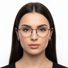 BS1913-0244_Black_Oval_Titanium_Glasses_model