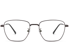 BS1913-0287_Grey_Rectangular_Titanium_Glasses_front