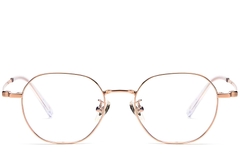 BS1913-0288_Pink_Geometric_Titanium_Glasses_front