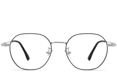 BS1913-0289_Black_Geometric_Titanium_Glasses_front