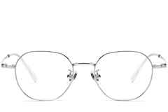 BS1913-0290_Silver_Geometric_Titanium_Glasses_front
