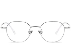 BS1913-0290_Silver_Geometric_Titanium_Glasses_front
