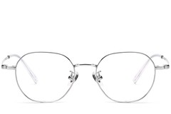 BS1913-0290_Silver_Geometric_Titanium_Glasses_front