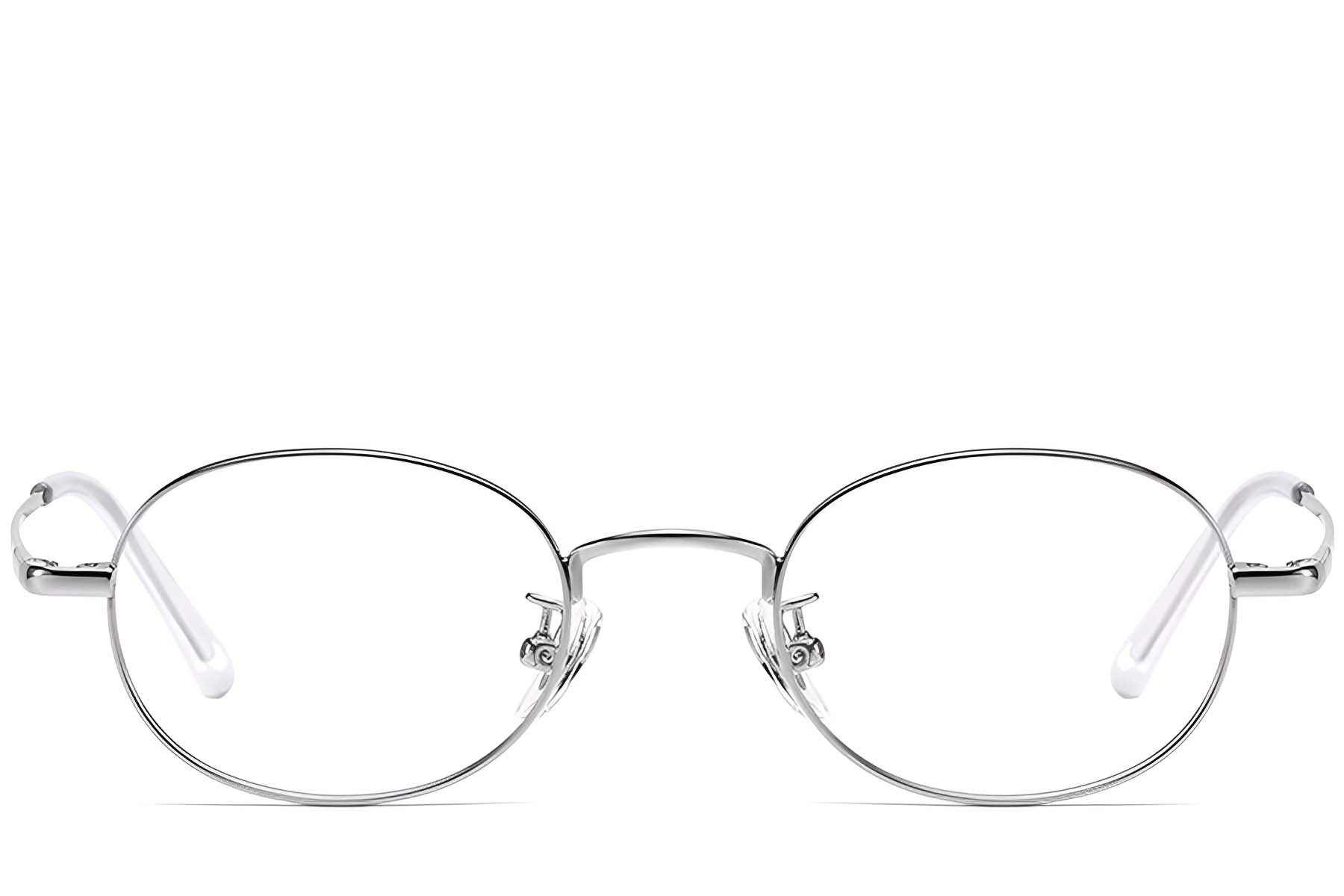 BS1913-0291_Silver_Oval_Titanium_Glasses_front