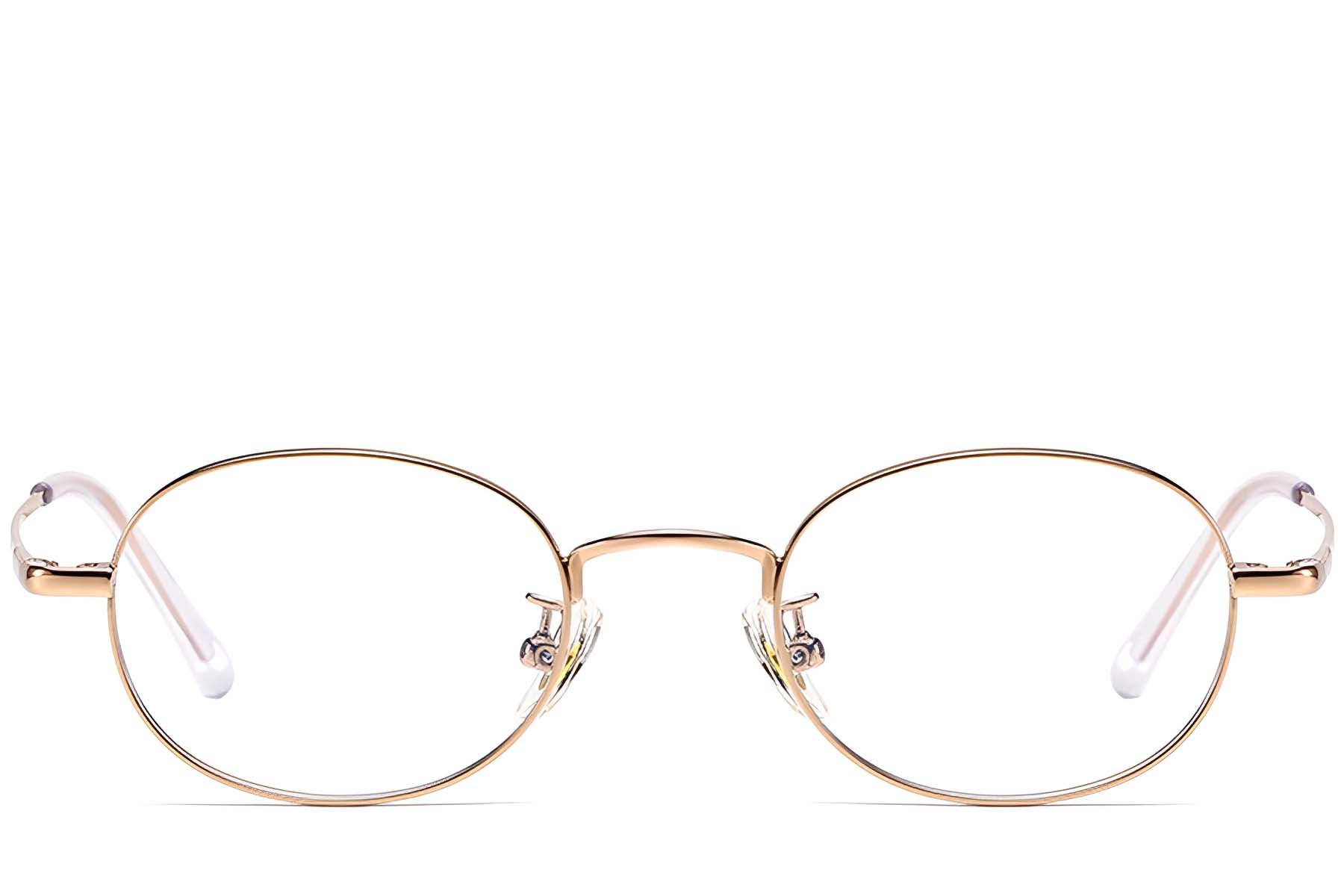 BS1913-0293_Golden_Oval_Titanium_Glasses_front