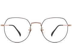 BS1913-0301_Black_Geometric_Titanium_Glasses_front