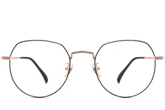 BS1913-0301_Black_Geometric_Titanium_Glasses_front