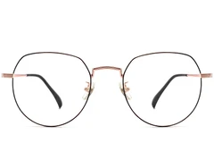 BS1913-0301_Black_Geometric_Titanium_Glasses_front