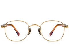 BS1913-0306_Golden_Oval_Titanium_Glasses_front