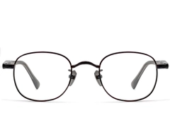 BS1913-0307_Black_Oval_Titanium_Glasses_front