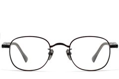 BS1913-0307_Black_Oval_Titanium_Glasses_front