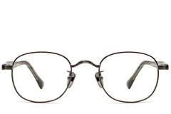 BS1913-0309_Grey_Oval_Titanium_Glasses_front