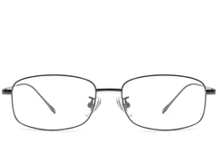 BS1913-0315_Grey_Rectangular_Titanium_Glasses_front