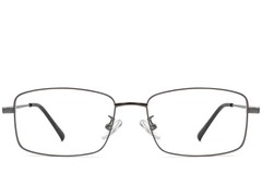 BS1913-0319_Grey_Rectangular_Titanium_Glasses_front