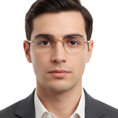 BS1913-0320_Golden_Oval_Titanium_Glasses_model