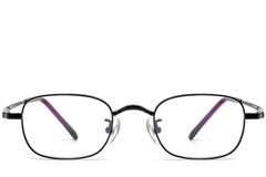 BS1913-0321_Black_Oval_Titanium_Glasses_front