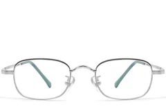 BS1913-0323_Black_Oval_Titanium_Glasses_front