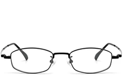 BS1913-0327_Black_Oval_Titanium_Glasses_front