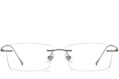 BS1913-0333_Grey_Invisible_Titanium_Glasses_front