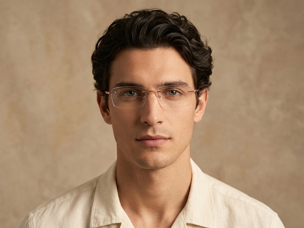 BS1913-0334_Pink_Invisible_Titanium_Glasses-tryon_male