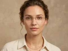 BS1913-0335_Golden_Invisible_Titanium_Glasses-tryon_female