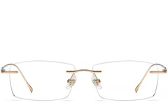 BS1913-0335_Golden_Invisible_Titanium_Glasses_front