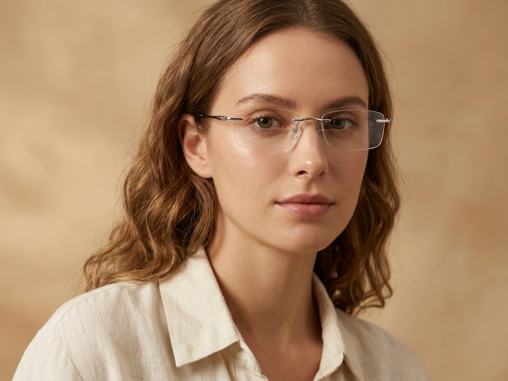 BS1913-0336_Silver_Invisible_Titanium_Glasses-tryon_female