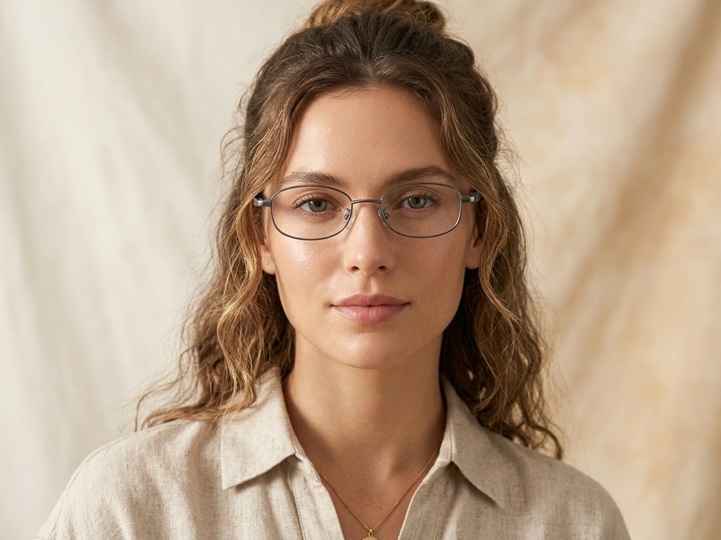 BS1913-0338_Grey_Rectangular_Titanium_Glasses-tryon_female