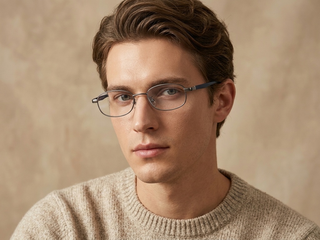 BS1913-0338_Grey_Rectangular_Titanium_Glasses-tryon_male