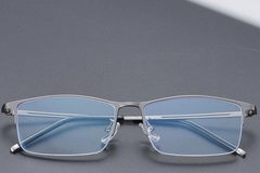 BS1913-0346_Grey_Semi-rimless_Titanium_Glasses_front